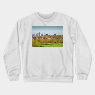 London Skyline Cityscape Primrose Hill Crewneck Sweatshirt